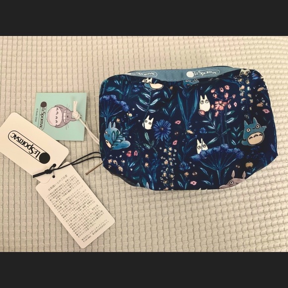 Lesportsac Bags Lesportsac Totoro Square Pouch Japan Exclusive Poshmark
